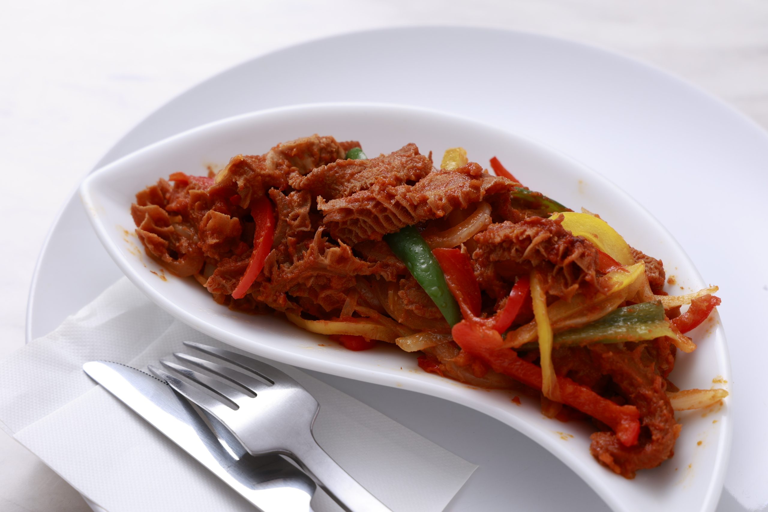 ハチノスの煮込み